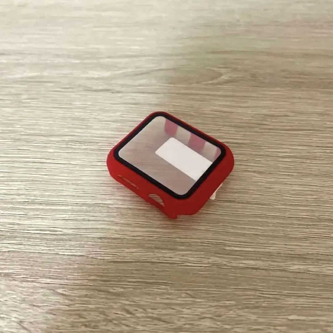 38mm Apple Watch Case Screen Protector Red Comes with One Extra