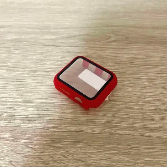 38mm Apple Watch Case Screen Protector Red Comes with One Extra