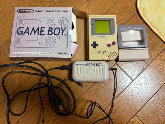 Nintendo Game Boy DMG-GA Console and Accessories