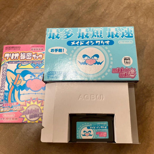 Nintendo Made in Wario Game Boy Advance Game