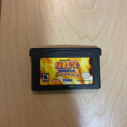 NARUTO COUNCIL Game Boy Advance Game
