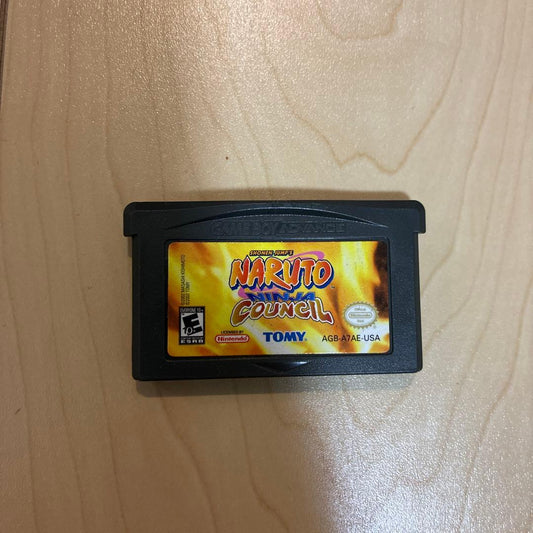 NARUTO COUNCIL Game Boy Advance Game