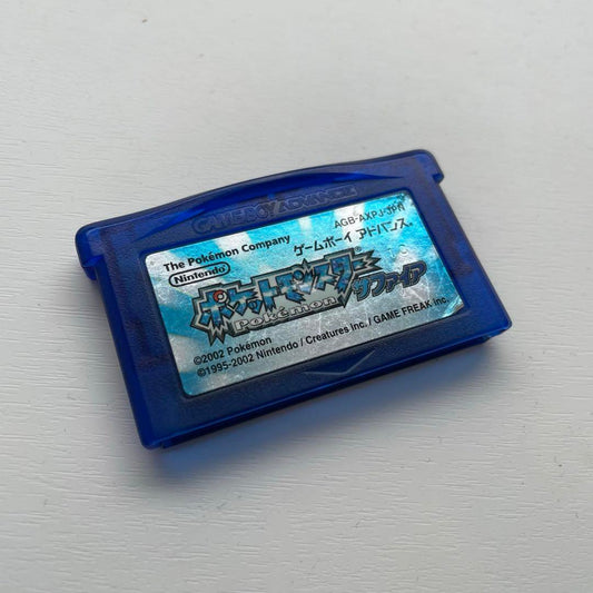 Game Boy Advance Soft Sapphire Set Sale Tested