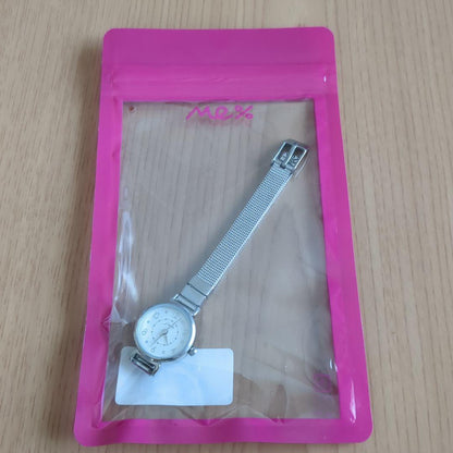 Silver Mesh Strap Analog Watch MPB800343M 0870