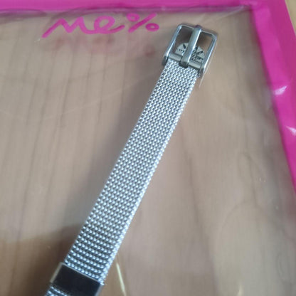 Silver Mesh Strap Analog Watch MPB800343M 0870