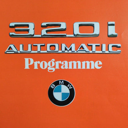 Old Car Catalog: BMW 320i AUTOMATIC Catalog