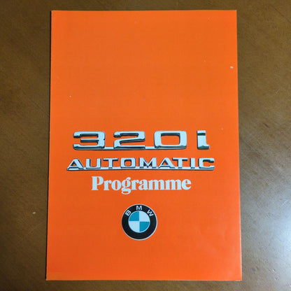Old Car Catalog: BMW 320i AUTOMATIC Catalog