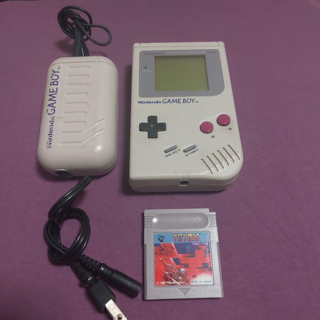 【Operational Confirmation OK】Original Game Boy Adapter and Tetris 4-Point Set