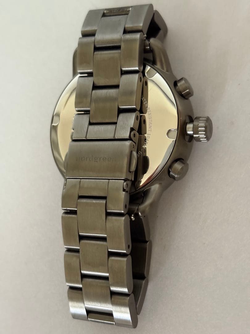 [Excellent Condition] Nordgreen Pioneer Gunmetal x Sunra Brown R7/10 Battery Replaced