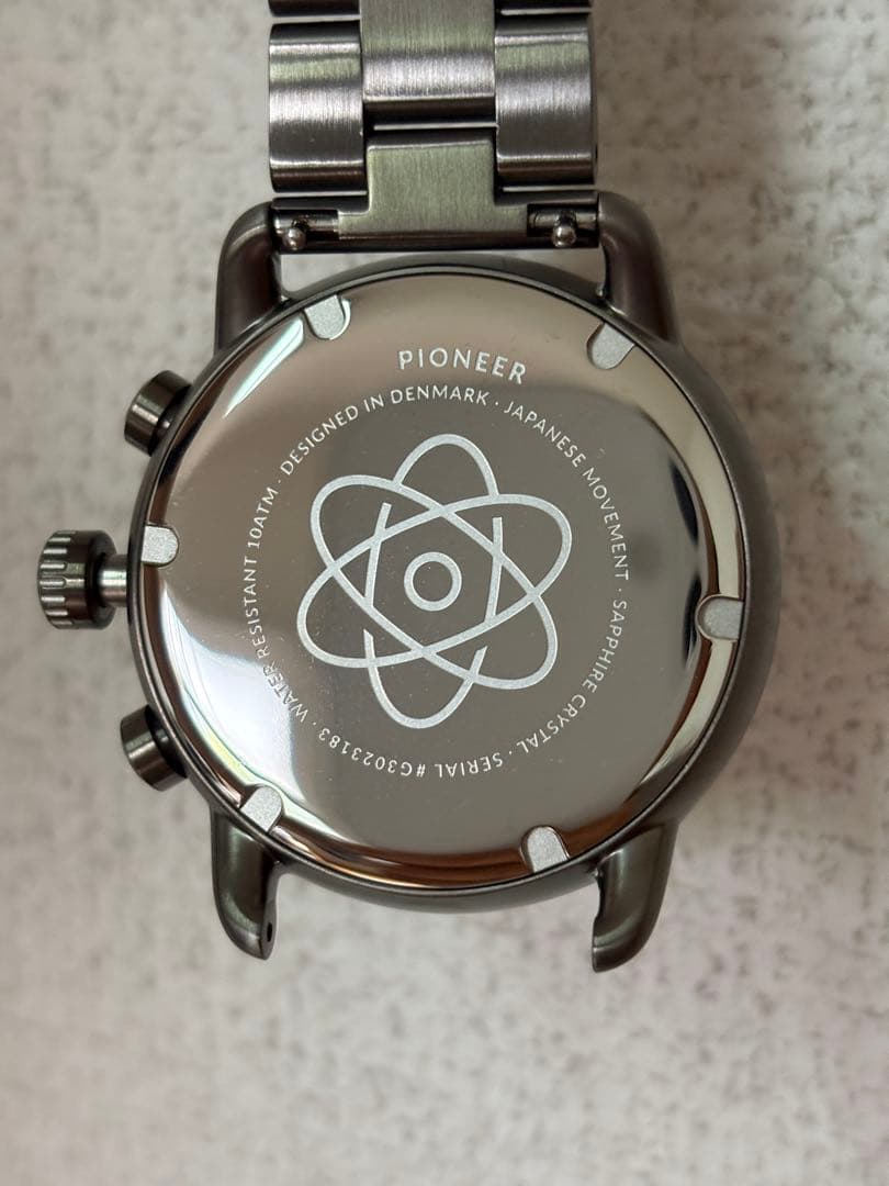 [Excellent Condition] Nordgreen Pioneer Gunmetal x Sunra Brown R7/10 Battery Replaced