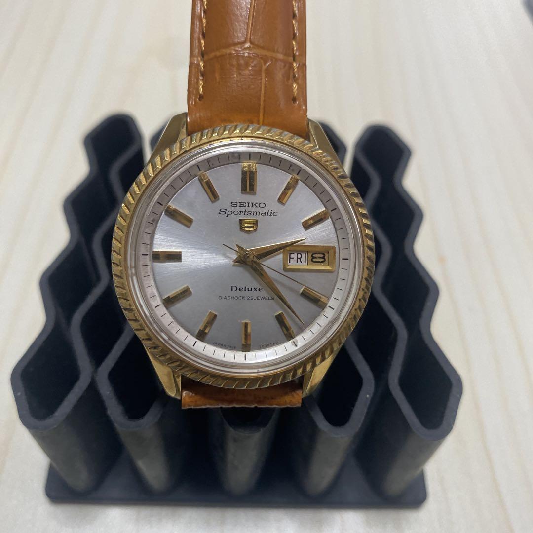 Seiko Deluxe Automatic Winding Watch Gold Case