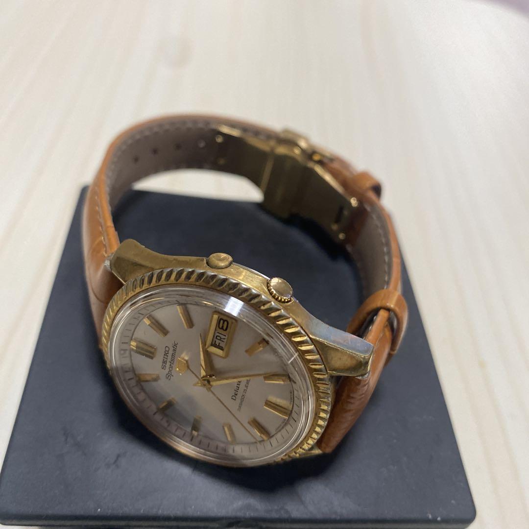 Seiko Deluxe Automatic Winding Watch Gold Case