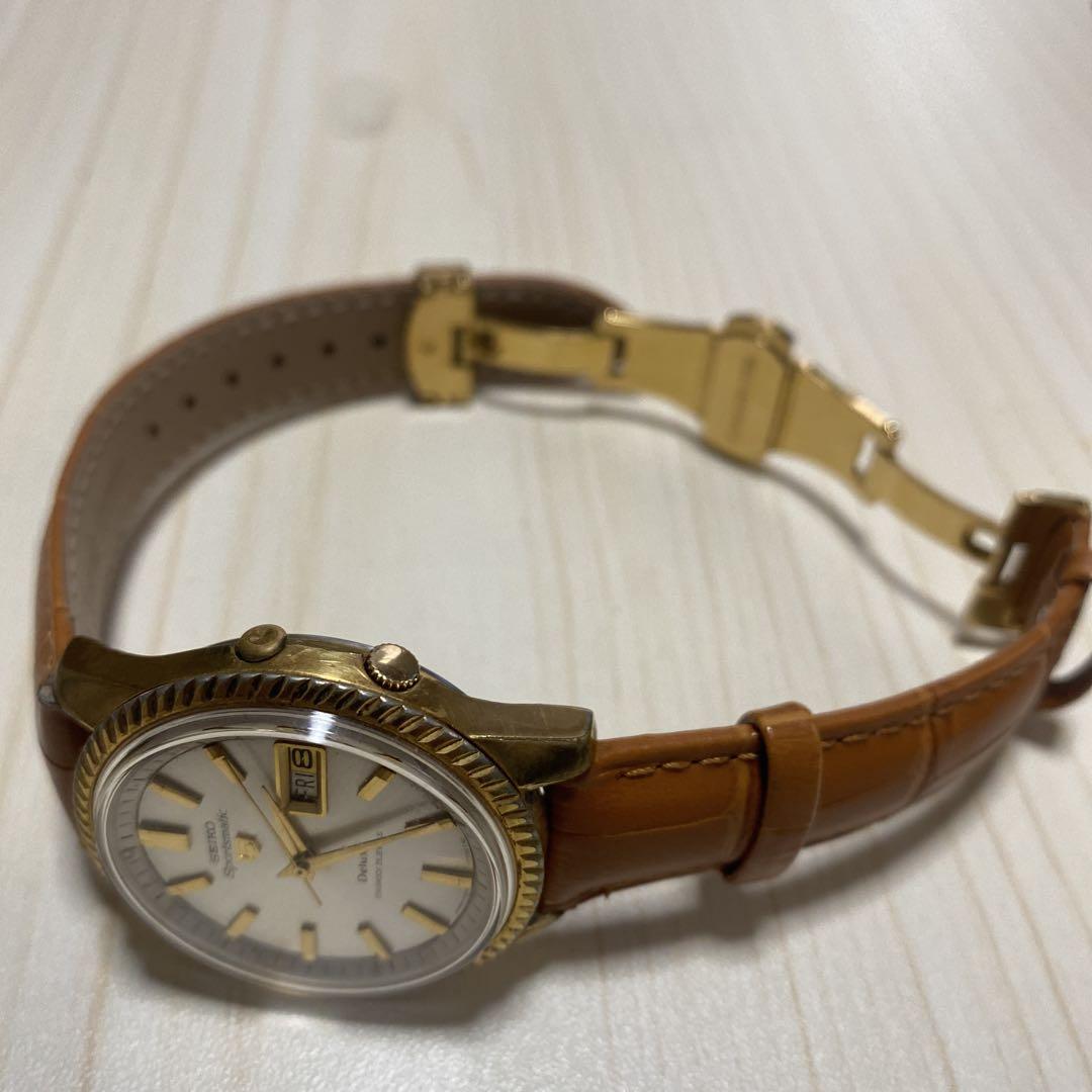 Seiko Deluxe Automatic Winding Watch Gold Case