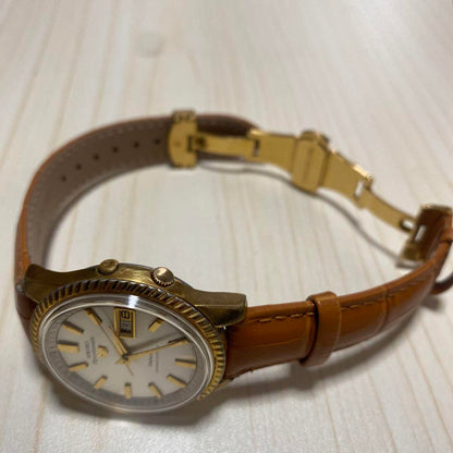 Seiko Deluxe Automatic Winding Watch Gold Case