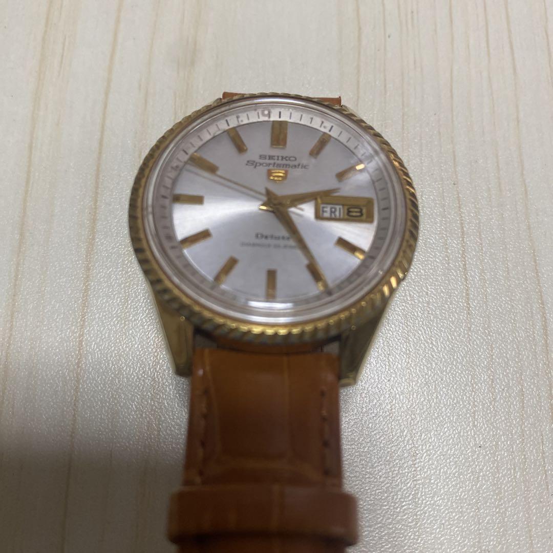 Seiko Deluxe Automatic Winding Watch Gold Case