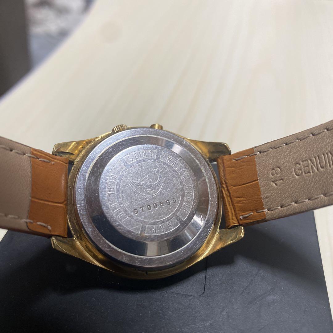 Seiko Deluxe Automatic Winding Watch Gold Case