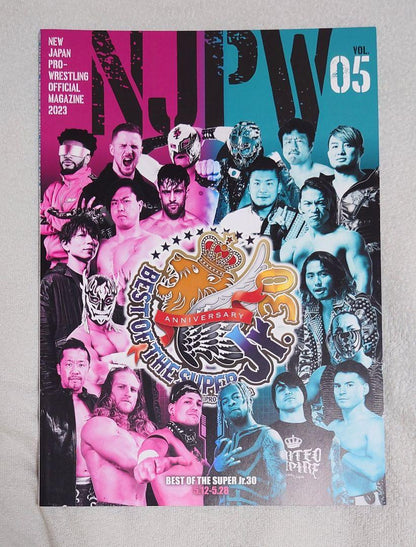 New NJPW Official Magazine Best of Super Jr. 30 Pamphlet