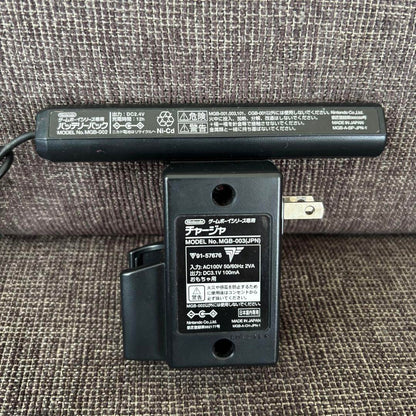 Game Boy Color Midnight Blue Console Nintendo Charger