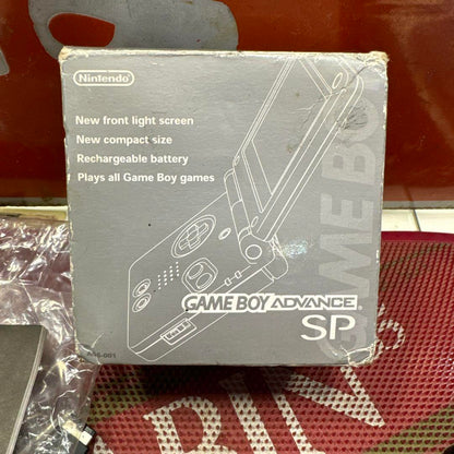 Game Boy Advance SP Silver Body - Excellent Condition