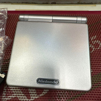 Game Boy Advance SP Silver Body - Excellent Condition