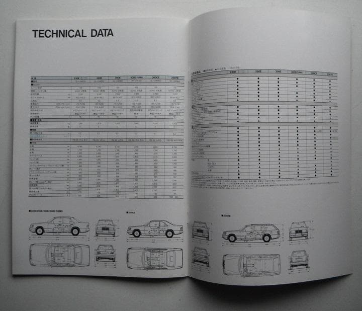 Mercedes-Benz M-Class (W124) Catalogue [Rare Item] [#239]