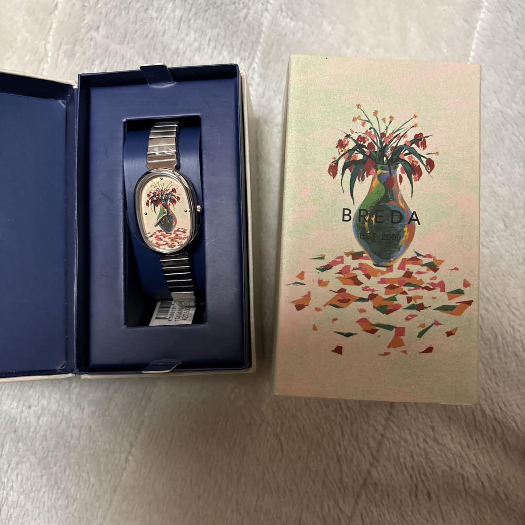 New Unused BREDA Flower-Shaped Watch