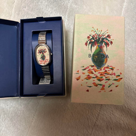 New Unused BREDA Flower-Shaped Watch