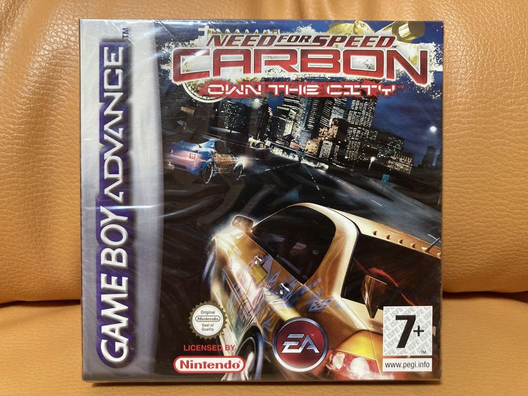New Unopened Overseas Version Japan Unreleased   Need for Speed Carbon GBA