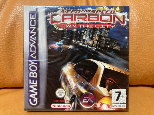 New Unopened Overseas Version Japan Unreleased   Need for Speed Carbon GBA