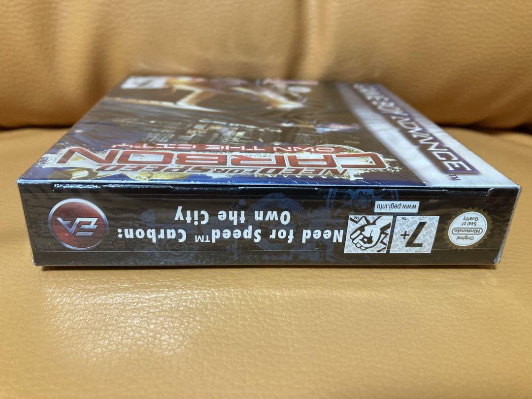 New Unopened Overseas Version Japan Unreleased   Need for Speed Carbon GBA