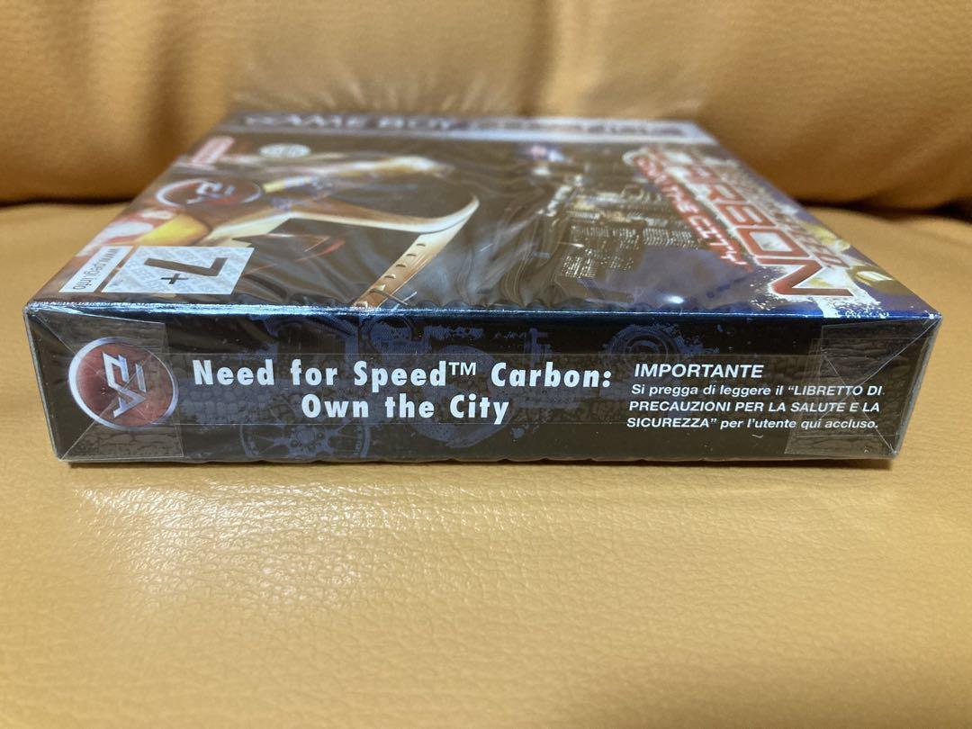 New Unopened Overseas Version Japan Unreleased   Need for Speed Carbon GBA
