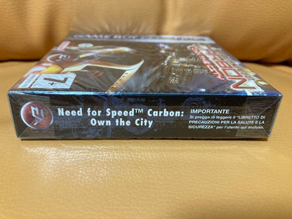 New Unopened Overseas Version Japan Unreleased   Need for Speed Carbon GBA
