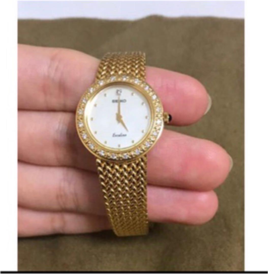 Seiko Exceline Quartz *The hands do not move even with battery inserted*