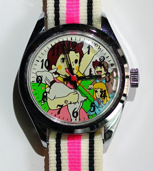 No.5 Heidi from the Alps Winding Watch with Nylon Band