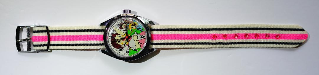 No.5 Heidi from the Alps Winding Watch with Nylon Band