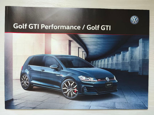 Volkswagen Golf GTI/GTI Performance Catalog June 2019