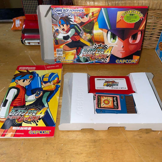 Rockman EXE4 Tournament Red Sun Game Boy Advance Software