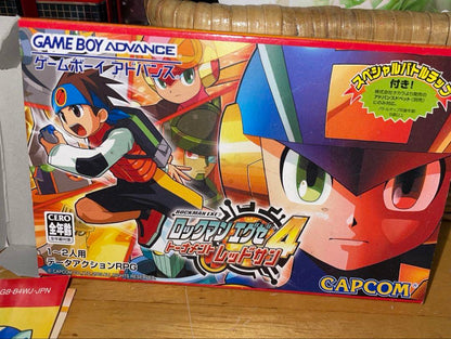 Rockman EXE4 Tournament Red Sun Game Boy Advance Software