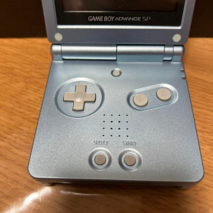 【Action Confirmed】Game Boy Advance SP Pearl Blue Console