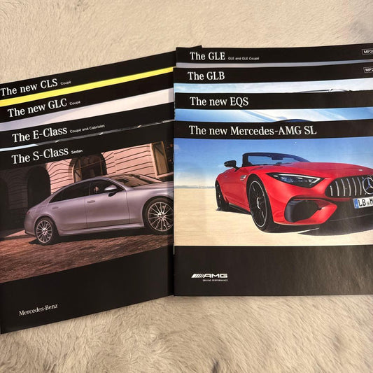 Mercedes-Benz Vehicle Catalog Set of 8 Volumes