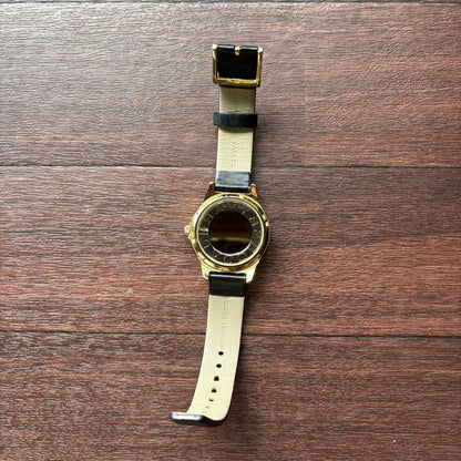 MARC BY MARC JACOBS Gold Leather Wristwatch