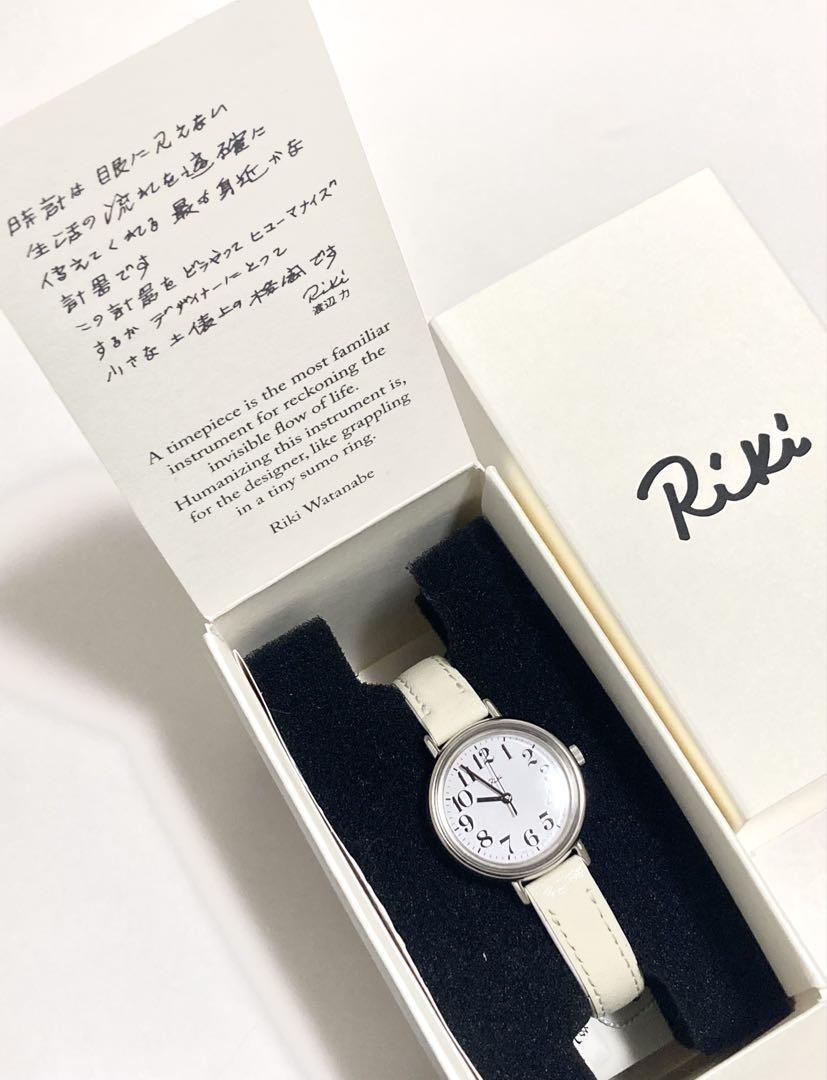 Riki Hand-Wound Analog Watch White