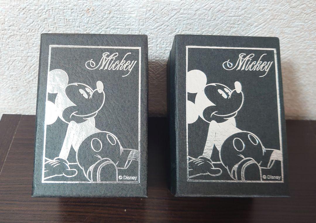 Mickey Watch Silver and Purple Set