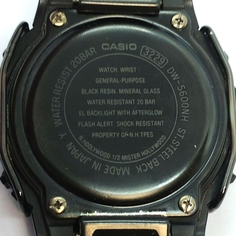 【Operational Product】CASIO G-SHOCK×N.HOOLYWOOD DW5600NH