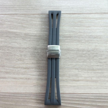 LOCMAN Genuine Rubber Strap Gray
