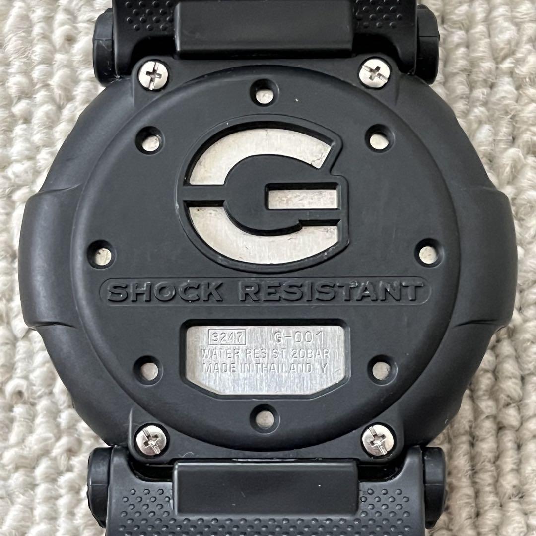 Popular Casio G-SHOCK Jason Men's Watch G-001 Red LCD