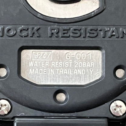 Popular Casio G-SHOCK Jason Men's Watch G-001 Red LCD