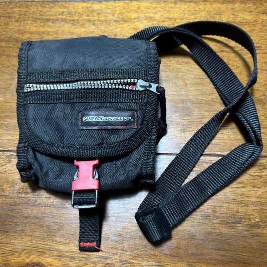 Game Boy Advance SP Case Black Pouch