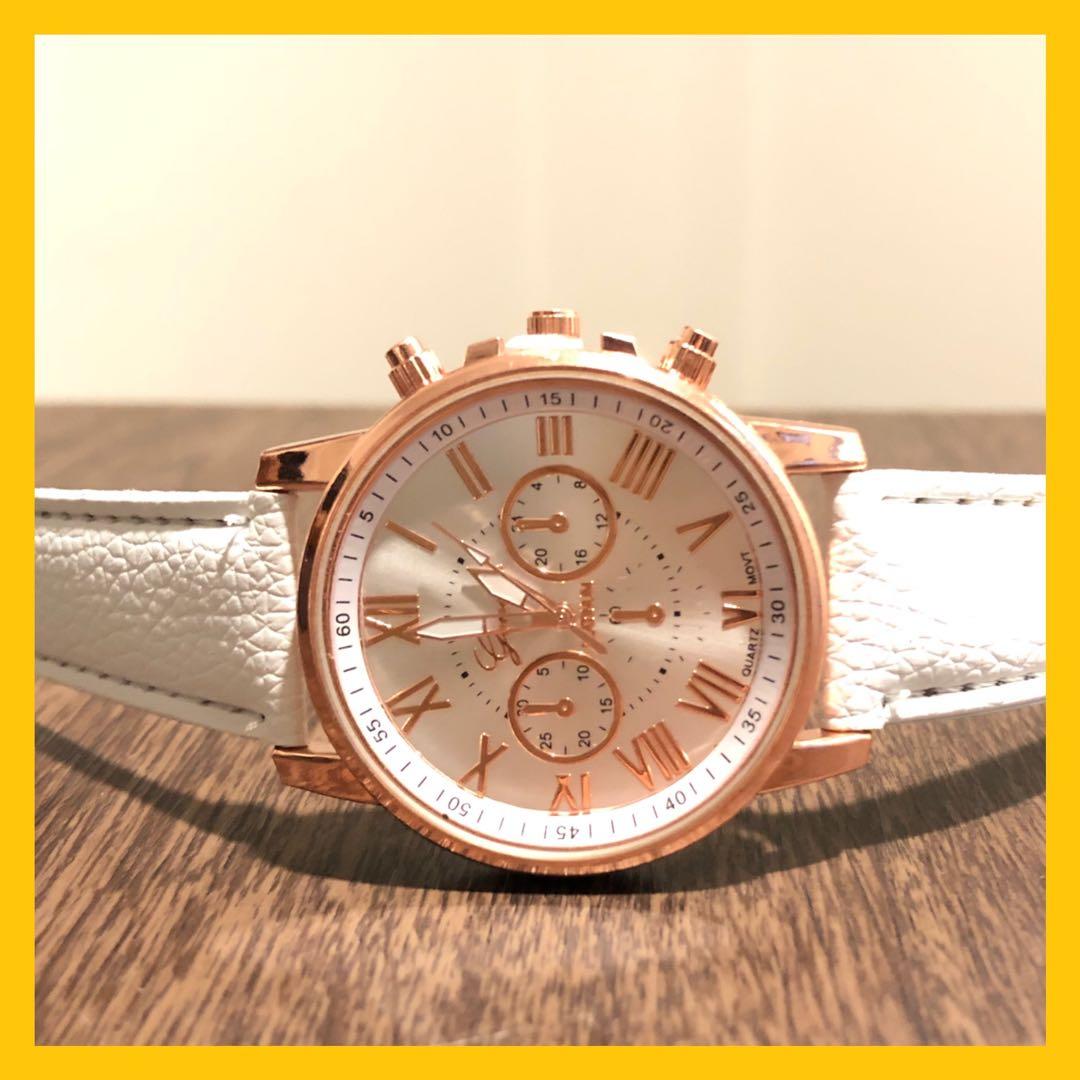 Ladies Watch Fashion Accessory White