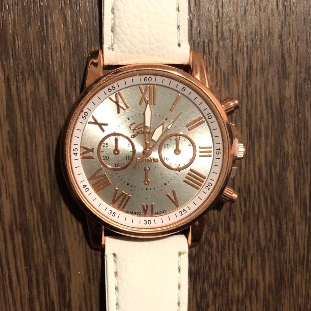 Ladies Watch Fashion Accessory White